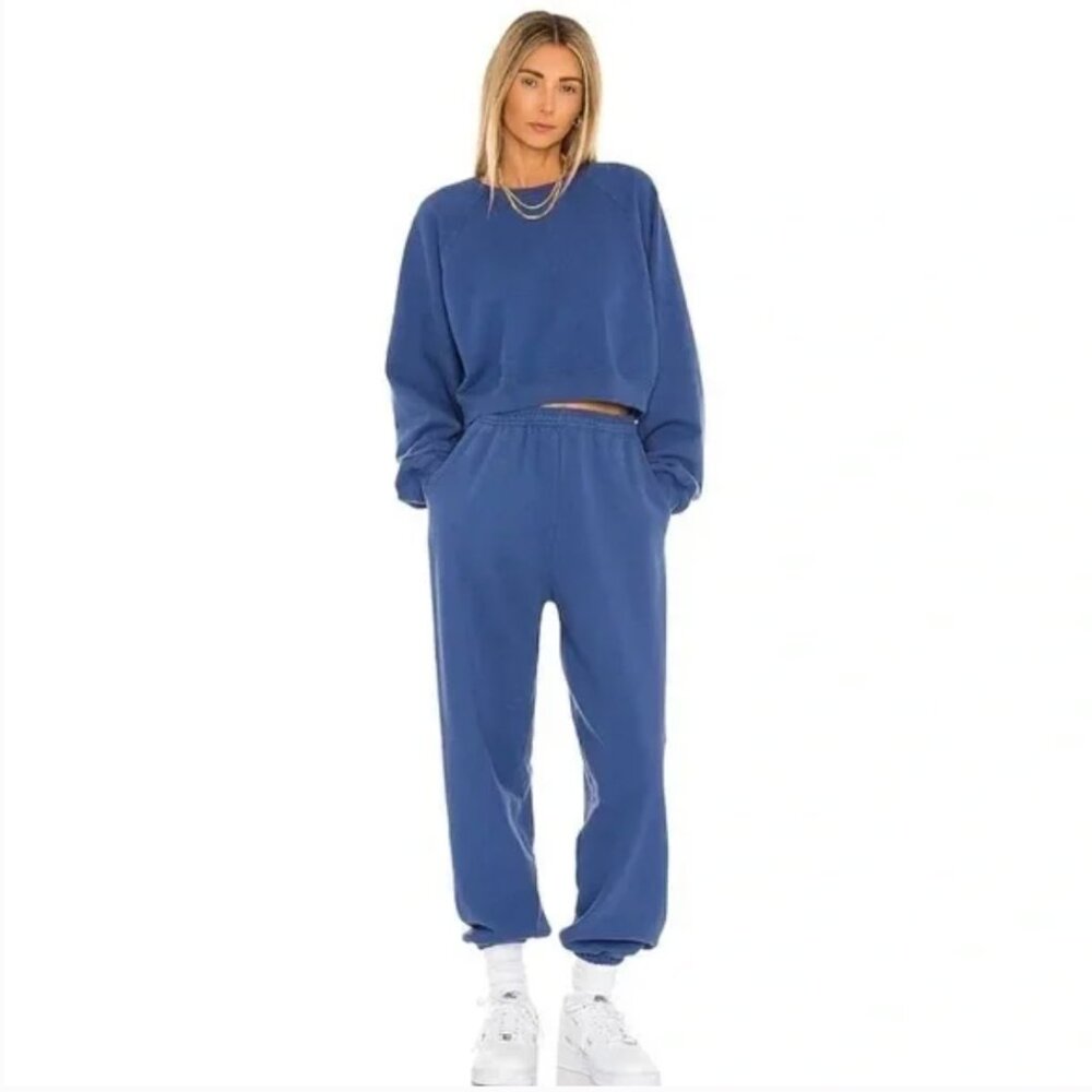 REVOLVE SIXTHREESEVEN The Jogger in Lake Blue XS